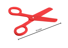 Load image into Gallery viewer, 15 Inch Giant Fake Scissors Costume Prop Accessory - Boots and Brothers Costumes &amp; Accessories - HalloweenCostumes4U.com - Accessories