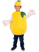 Load image into Gallery viewer, Kids Unisex Zesty Lemon Costume - Boots and Brothers Costumes &amp; Accessories - HalloweenCostumes4U.com - Kids Costumes